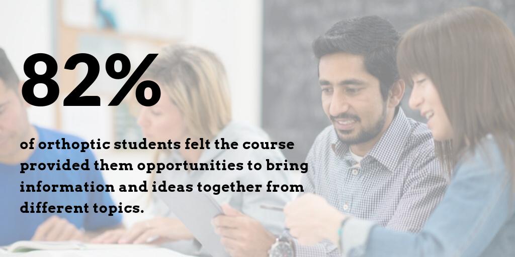 Orthoptics students have the opportunity to apply their knowledge to diagnosing and treating patients with a variety of eye conditions. We still have courses in clearing #clearingAHP @icthedifference

Find out more: socsi.in/mkd0p