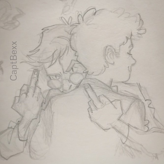 CaptBexx's tweet photo. #ineffablehusbands #GoodOmens #sketch #crowleyxaziraphale #Crowley #aziraphale https://t.co/Qsu80tjcDe