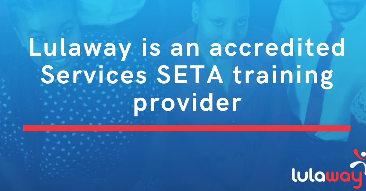 Lulaway's tweet photo. We are growing and are adding to our offering in order effect lasting change. We are proud that we are now an accredited @ServiceSETA training provider, and will be running learnerships for our clients. https://t.co/RH7Gu9ZxjY