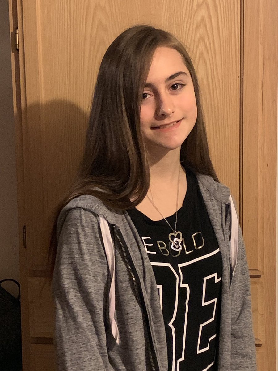 sassysheppard's tweet photo. First day of 8th grade! I remember her first day of kindergarten like it was yesterday. I ❤️ you Kathryn!
#OPSback2school https://t.co/5DqFQh3kiC