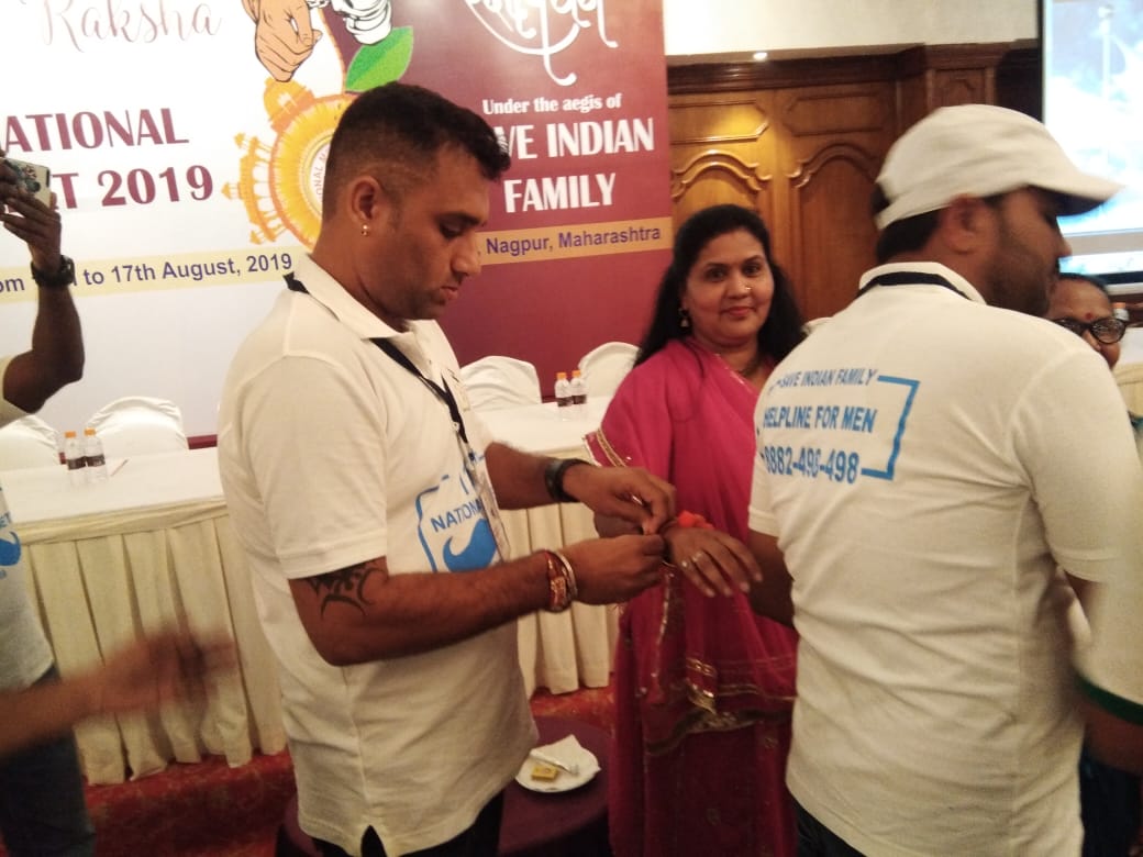 #11thNationalMeet #SaveTheBro #MensRightsMeet2019 On #RakshaBandhan2019 these brothers appeal to all sisters to protect them from the perils of fake cases and threatening.