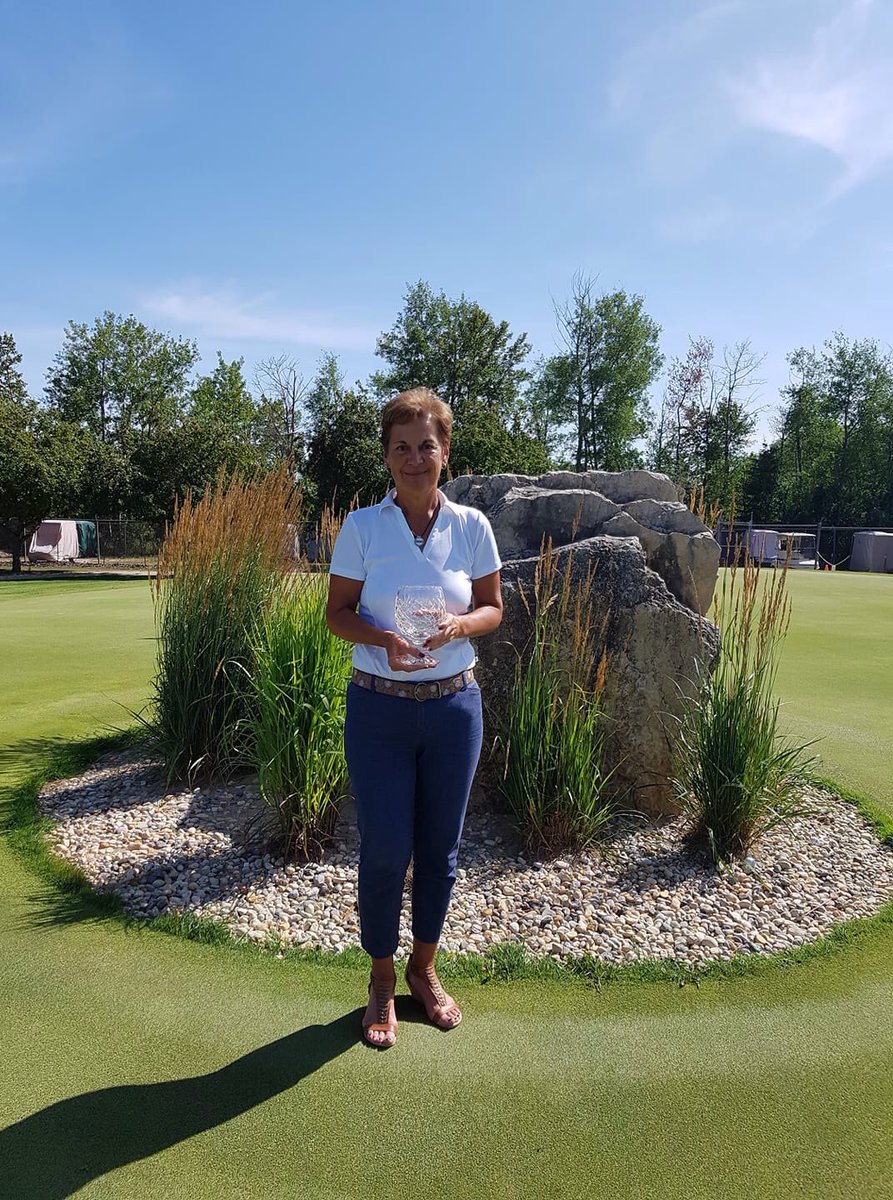 MoniqueB_TD's tweet photo. What a golf week. Won club Championship and won the Teulon Open with a 77!  Now it's time for a break. https://t.co/Uz0Jdb48Zt
