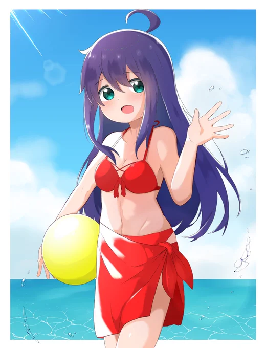 杏奈ちゃんと海で一緒に遊びたい 