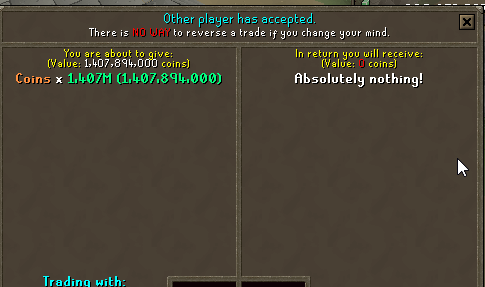 ZoonixSwaps's tweet photo. 8025M RS3 -> 1407.9M OSRS https://t.co/yBZ24meSfG