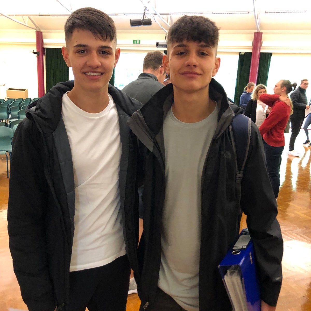6thFormHawarden's tweet photo. Double success for our twins Adam and Ryan achieving 5A's and a B! The boys are going on to apply for Medicine and Computer Science #Doublesuccess #Congratulations #Proud https://t.co/pN1W4hwpFL