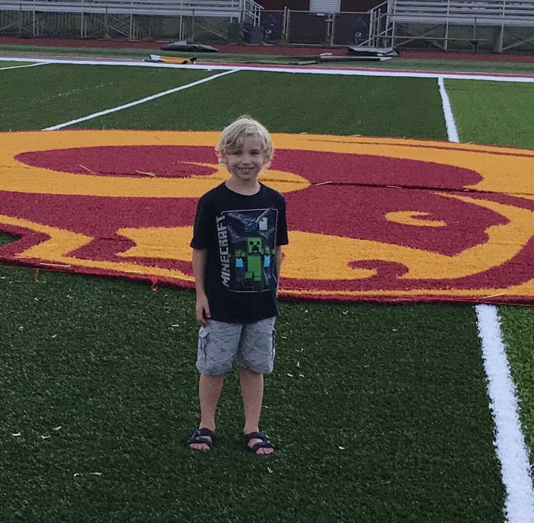RMS_RossRams's tweet photo. Our security cameras caught this young man out on the turf last night!  If you know, please contact @RossRamsAD   #JakeJr https://t.co/C4rLxBk3nH