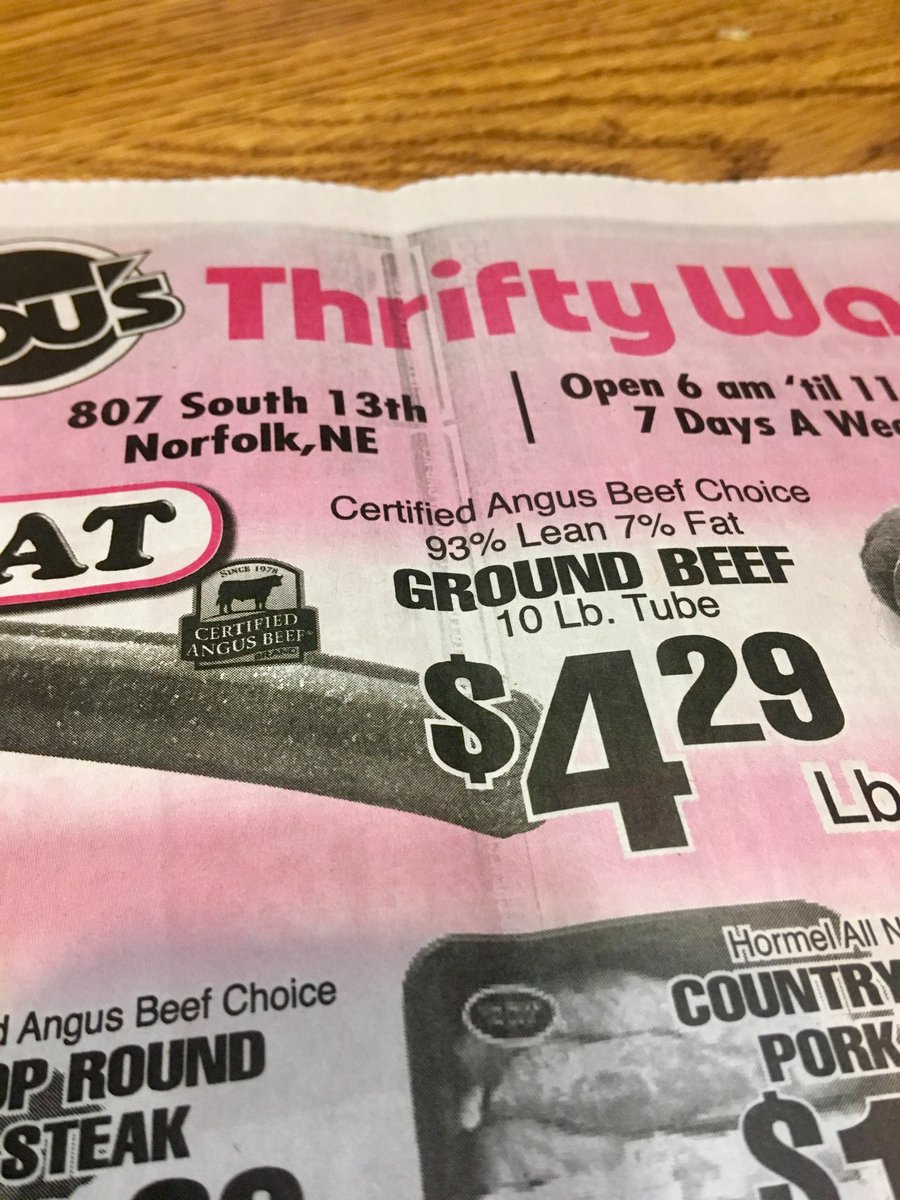 CfiAndy's tweet photo. When is beef going down in the meat counter like fat cattle price https://t.co/ATsBAyLCBJ