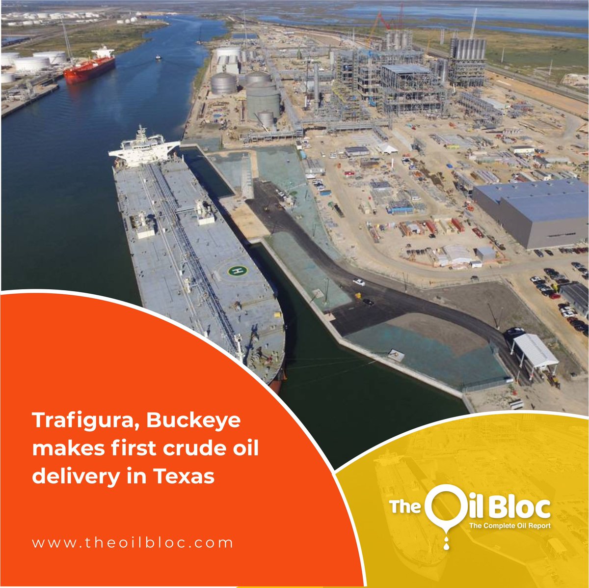 theoilbloc's tweet photo. Trafigura Trading LLC and Buckeye Partners L.P made its first delivery of Permain Crude Oil from all American’s Cactus II pipeline at the Buckeye Texas Partner terminal in...
Read more at: https://t.co/398B3WAnJP
#Trafigura #Buckeye #CrudeOil #Texas #Permain https://t.co/a9EhBqj98u