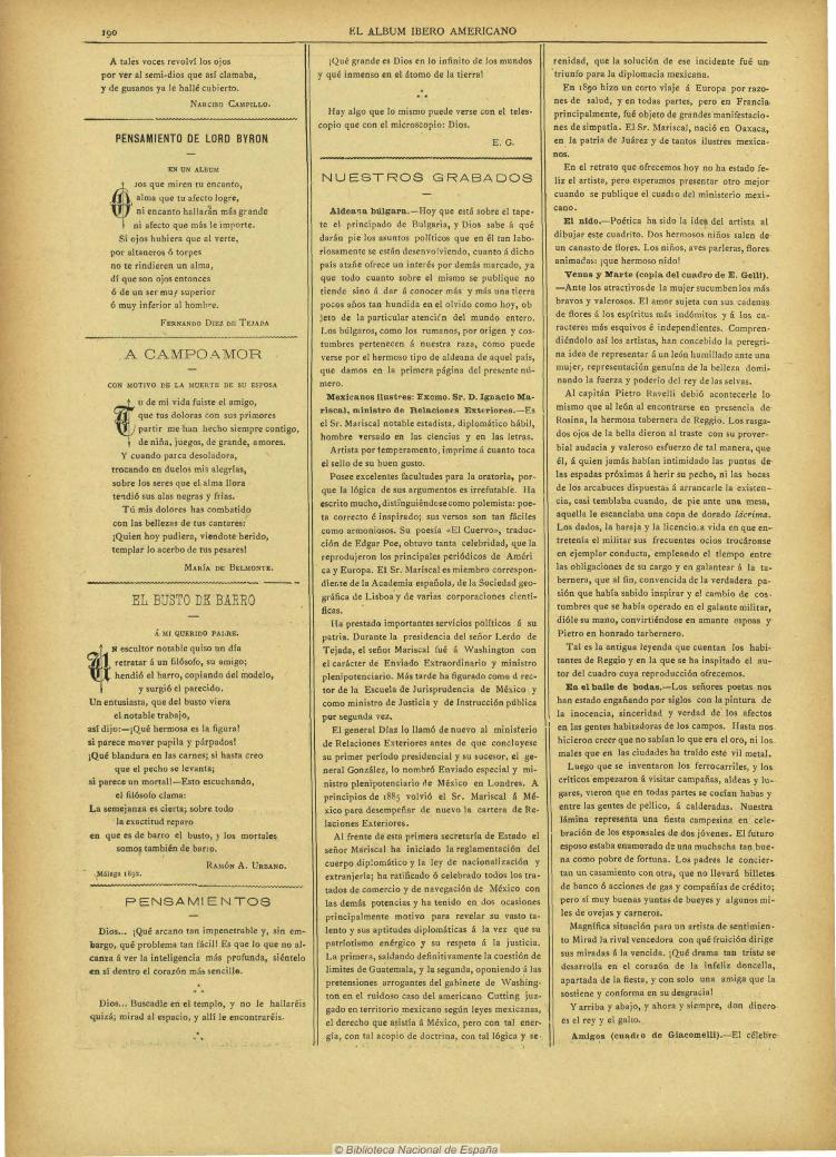 EL ROMATICISMO ESPAÑOL De vuelta a España, Concepción Gimeno de Flaquer «readaptaría» en Madrid la revista mexicana bajo el título El Álbum Ibero-Americano.- https://www.wechanged.ugent.be/blog/concepcion-gimeno-de-flaquer/- https://studylib.es/doc/8318522/cb%C3%B3hica-espmola-y-americina