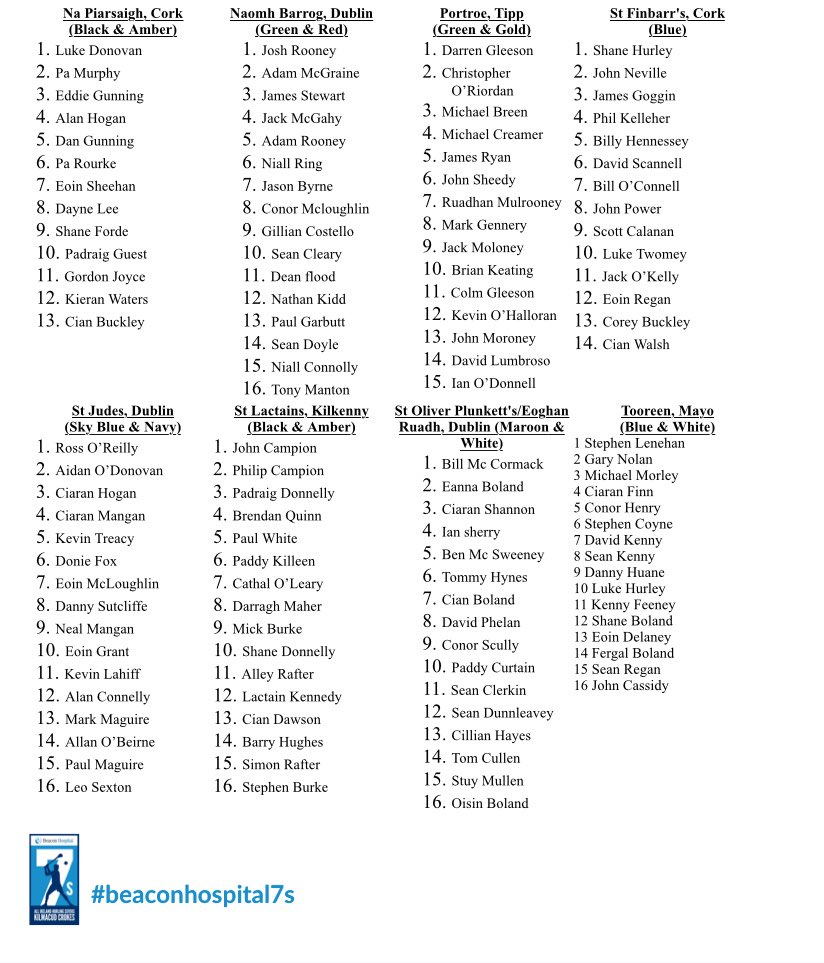 Beacon Hospital All-Ireland Hurling 7s tweet media