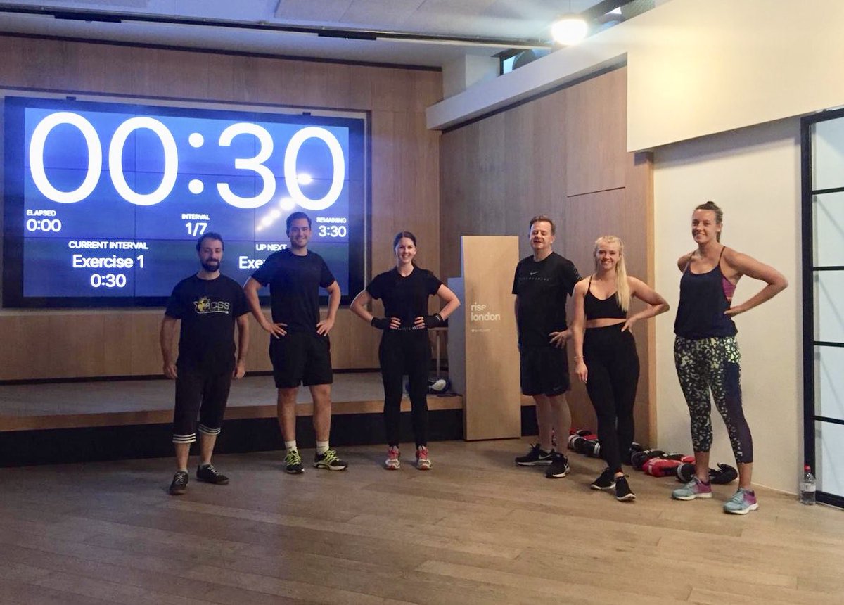MargiottaTony's tweet photo. Rise members about to rumble #Boxing  #getinvolved  #HomeofFintech ⁦@ThinkRiseLDN⁩ #Risehealth #RiseFitness https://t.co/0F1Q98eC4W