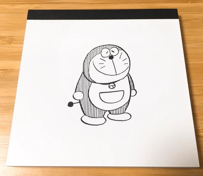 蔦屋でドラえもんコーナーがあったからメモ帳買ったんだけど原作のブサカワドラちゃんでホントたまらなく愛しい好き? 