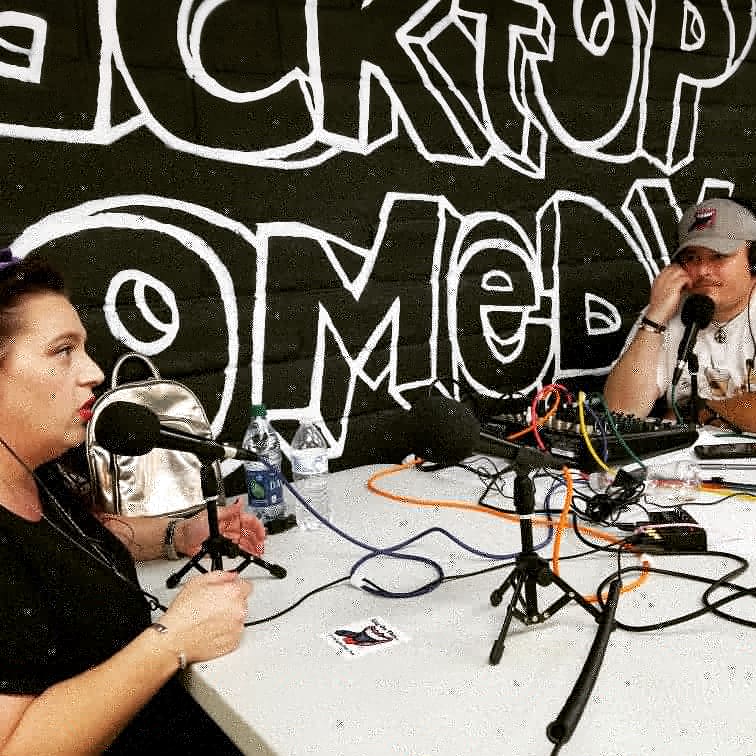 GagOnThis_Pod's tweet photo. Amazing time with @awkwardcougar and the whole #gagonthis crew! We talked comedy, women in comedy, assfoodgroup(shout out to @red_porter2) new shows she enters the #ComicsStudio, talks about being a mother in comedy, bookers and tons more! Episode release Monday!! #PodernFamily https://t.co/dFmqpRyMTF