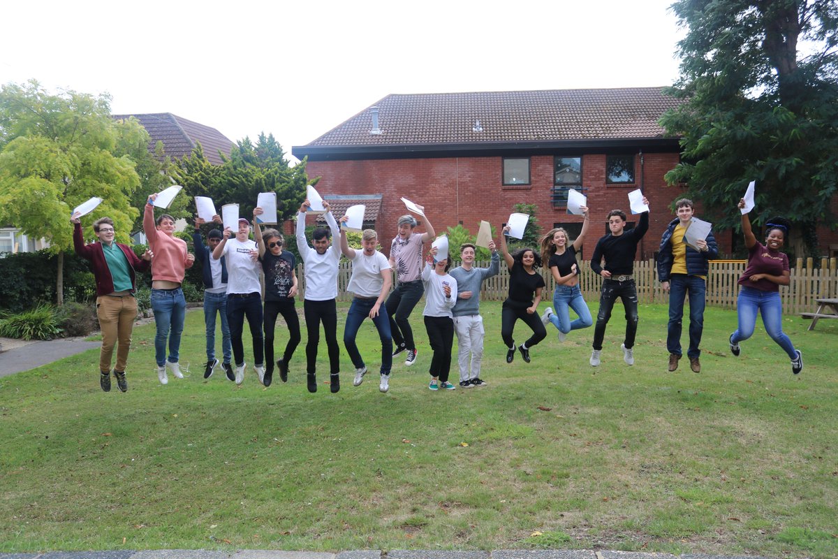SJCSouthsea's tweet photo. Congratulations Year 13 - another fantastic set of results! We would like to wish them all the very best for September and look forward to hearing how they get on at university and beyond. #studentsthrive #resultsday #alevelresults2019 https://t.co/MXwpMXEX28