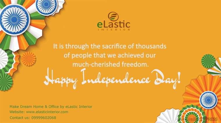 ElasticInterior's tweet image. Happy independence day by #eLasticInterior