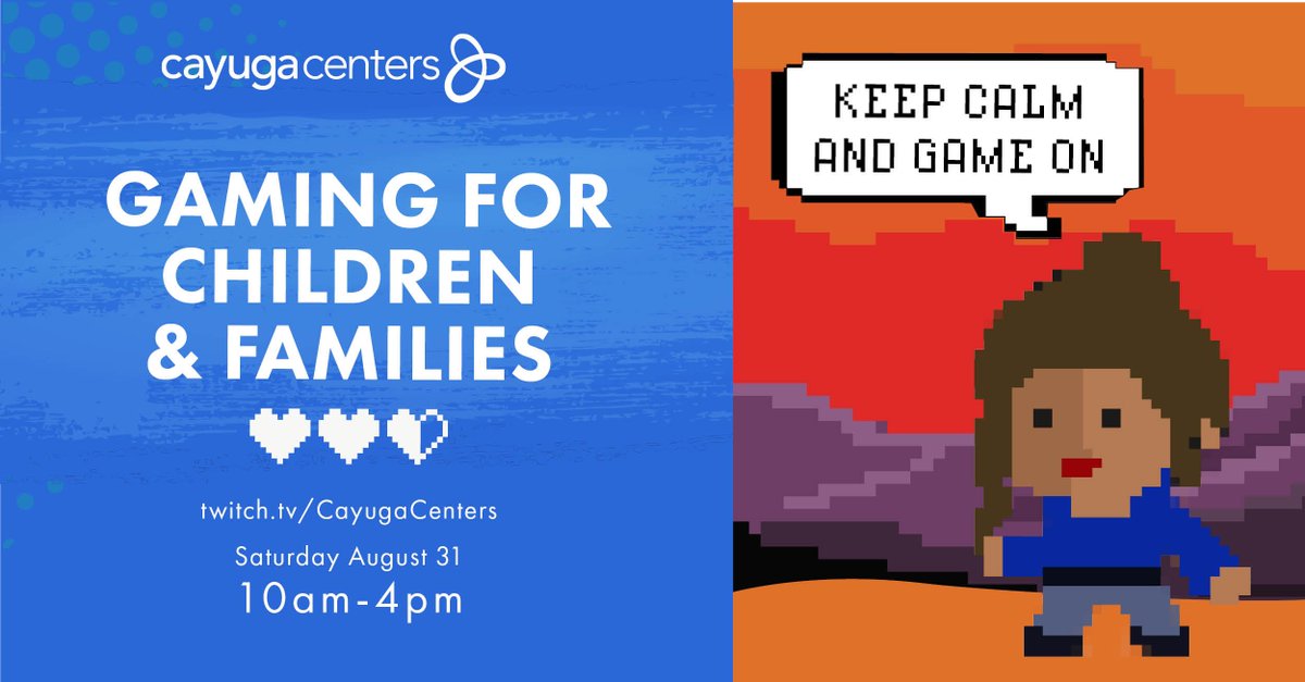 Sandy and our Cayuga gamers want you to tune in to our first-ever #livestream gaming #fundraiser and invite your friends and family to watch too.