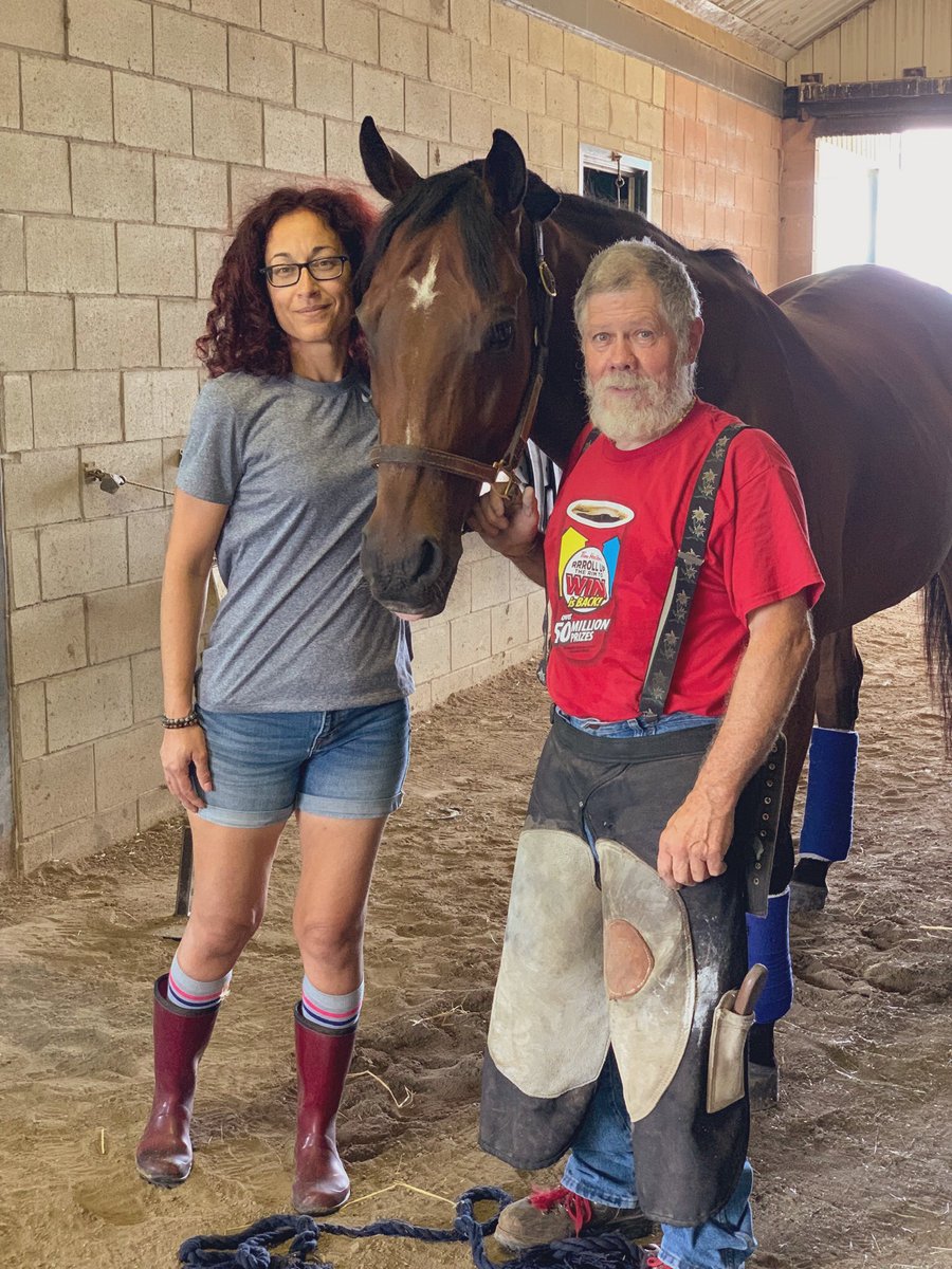 ClothesHorse39's tweet photo. #ThursdayThoughts ~Hereβs To The Champions. And the future champions. And the someday, maybe champions. And the horses that will always be our own, everyday champions. ~ β€οΈ#TeamPierceππ¨π¦ #Coach #JackPierce #TrackPony #Spoiled #HorseRacing #OntarioRacing https://t.co/NfBCqGJOQl
