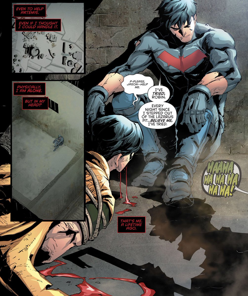 comicsdune's tweet photo. I've tried, Robin.
#RedHoodandtheOutlaws #RHATO #Outlaws #DarkTrinity #RedHood #JasonTodd #Wingman #Robin #TheBoyWonder #Artemis #Joker #TheJoker #EricBorder #ArthurFleck #TheManWhoLaughs #ComicBooks #DCUniverse #DCU #DC #DCComics #DCRebirth #ScottLobdell #DexterSoy #ComicsDune https://t.co/O9hQi0nJt8
