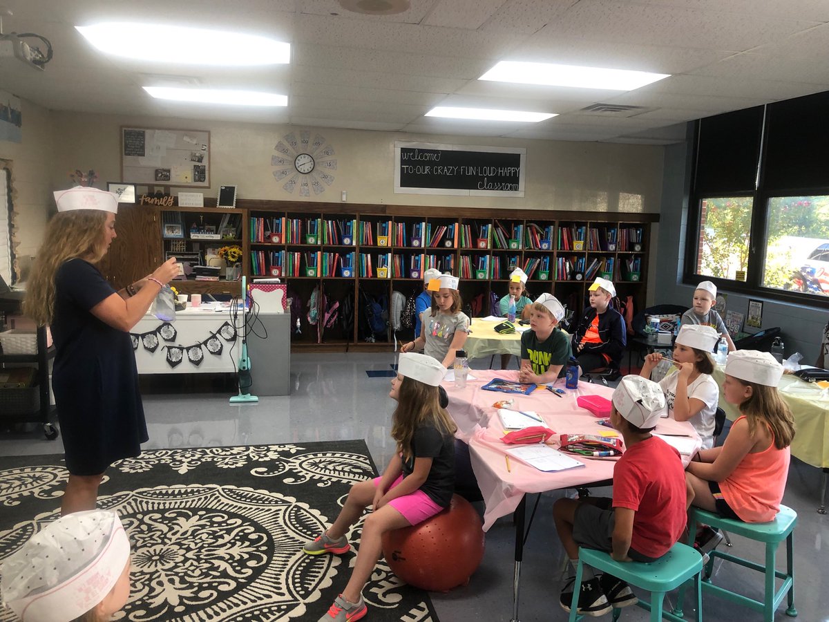 NorthLeeElem's tweet image. Learning is fun in Mrs. West’s class today! #magiclessons