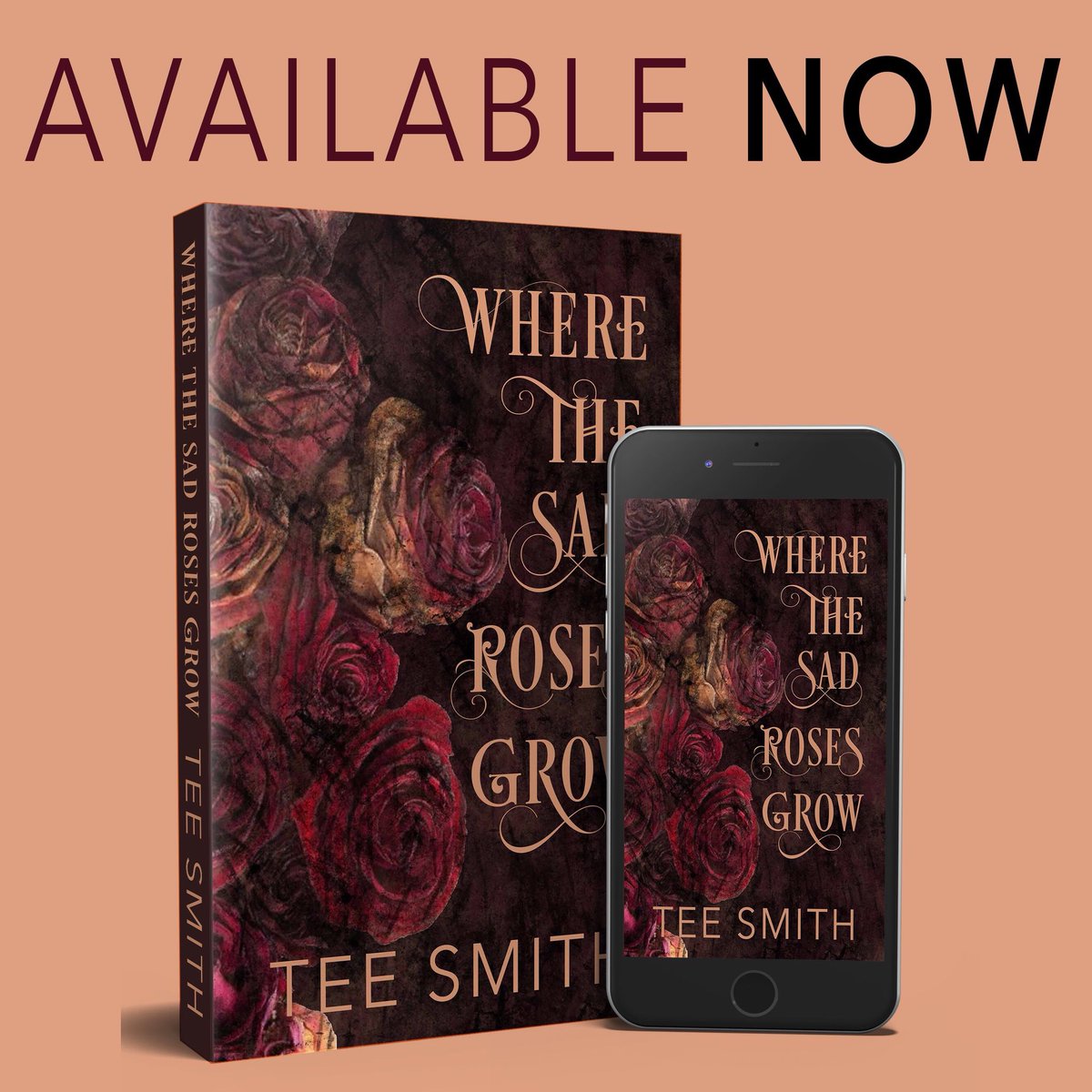 Live now~Where The Sad Roses Grow
#NewRelease #bookshelf #romance #suspense #teesmith 
Amazon: amzn.to/2Z5QkGK
Apple: apple.co/2Kyph2Q
Nook: bit.ly/33Bcvbx
Kobo: bit.ly/2YQQZkk
