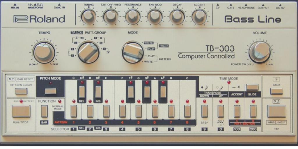 Hyperbits's tweet image. #Hypertips 303: Let's celebrate Hypertip 303! The Roland TB-303 was one of the synths that defined electronic music in the 80s. If you're looking for that sound and don't want to drop $2K+ on an original, check out Roland's TB-03 - a very faithful (and affordable) remake.