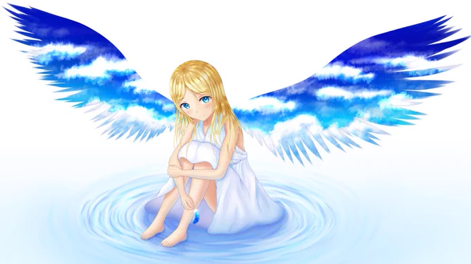 #Twitter夏祭り 夏にこそ映える、涼しげな青!! 