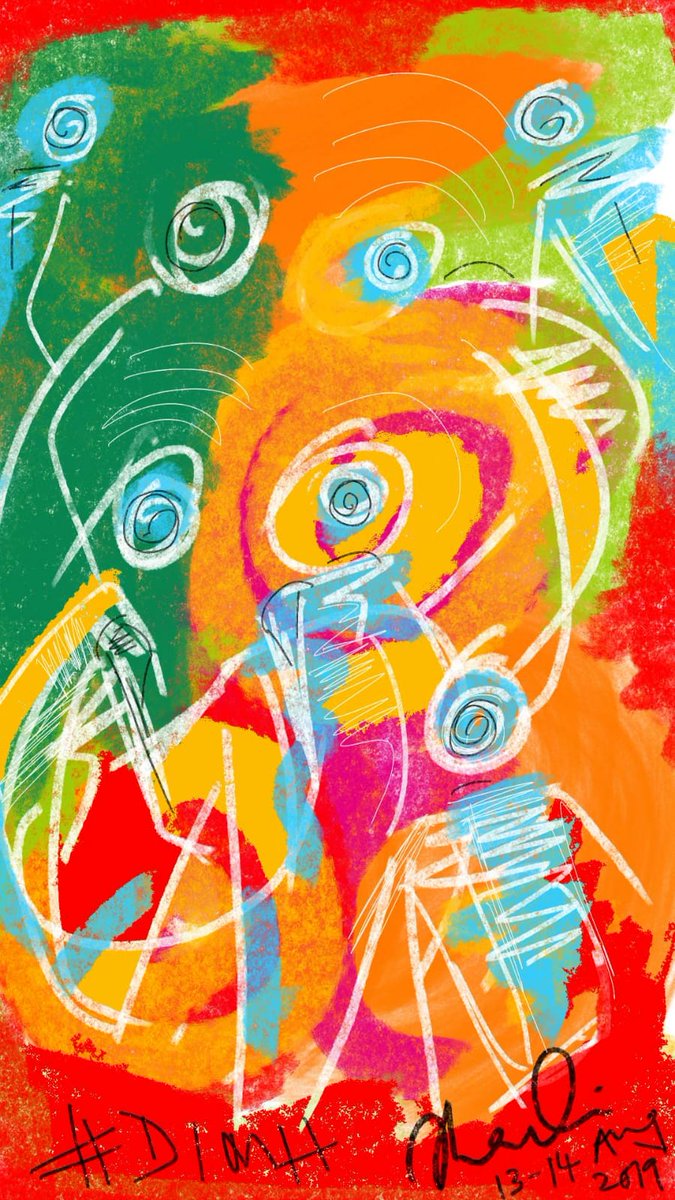 Dr_Inkster's tweet photo. Such an incredible pleasure to run DIMH again this summer. thank you Shanali for creating this super unique piece of digital art for me and for us all!! #artindialogue #myconferencexperience @ #DIMH2019 https://t.co/5V9OVn67ga