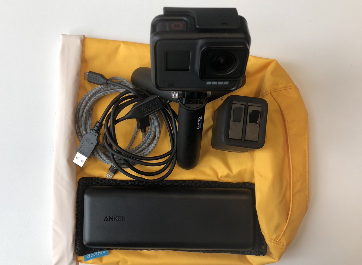 DavidJohnTait's tweet photo. Just been doing some Mt Blanc pre-deployment @GoPro checks. Battery life is my biggest enemy for length of shoot and weight. Will be doing a field test on Saturday too. @Safeture @Rock2Recovery https://t.co/uLZrcGagay