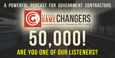 RSMFederal's tweet photo. 🔊 Podcast - Game Changers For Government Contractors
50,000 !
We would like to personally thank EVERY one of our listeners. If you're new to the Game Changer Podcast, be a first-time listener❗

https://t.co/lBB7BCmKSO

#rsmfederal Podcast #gamechangers https://t.co/7PbUNt5XQc