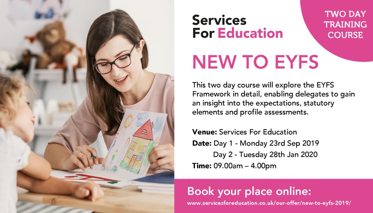 SFE_Tweets's tweet photo. New to EYFS 
A two day training course starting this September 2019🍂

https://t.co/4HVni0YoHr #EYFS #September #Training #Courses #Workshops #Earlyyears #Education #Birmingham #Solihull https://t.co/CjuYIEvrB0