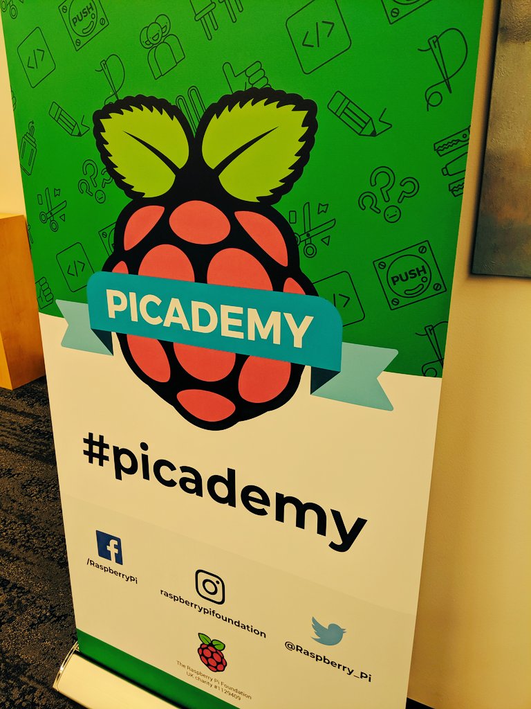 Ready to represent <a href="/EdmCathSchools/">ECSD</a> and geek out with #computerscience at #picademy <a href="/LSI_on_Learning/">LSI on Learning</a> <a href="/Raspberry_Pi/">Raspberry Pi</a>