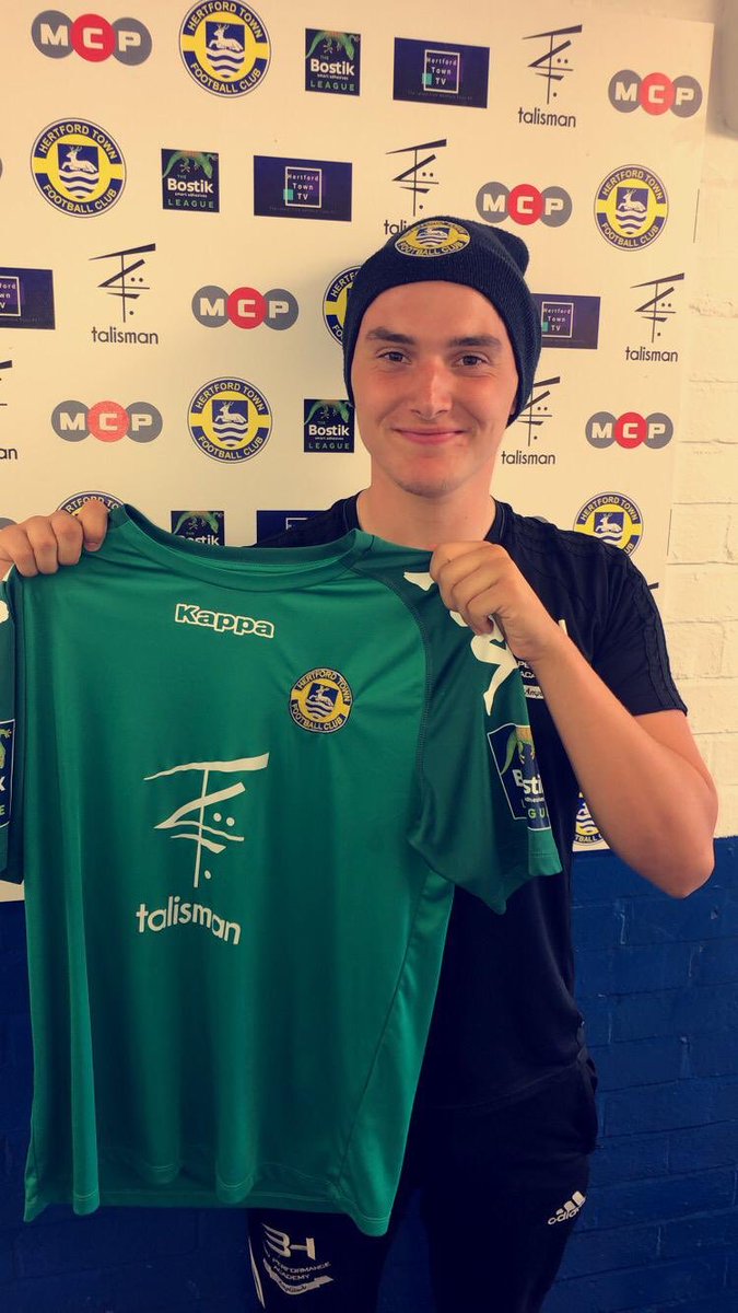 HertfordTownFC's tweet photo. Patrick Sinfield is a teenage keeper who has played first team football for Biggleswade Town and Tring Athletic. Patrick is dual-signed with Potton United #PatTheCat https://t.co/MZOYMHogwo