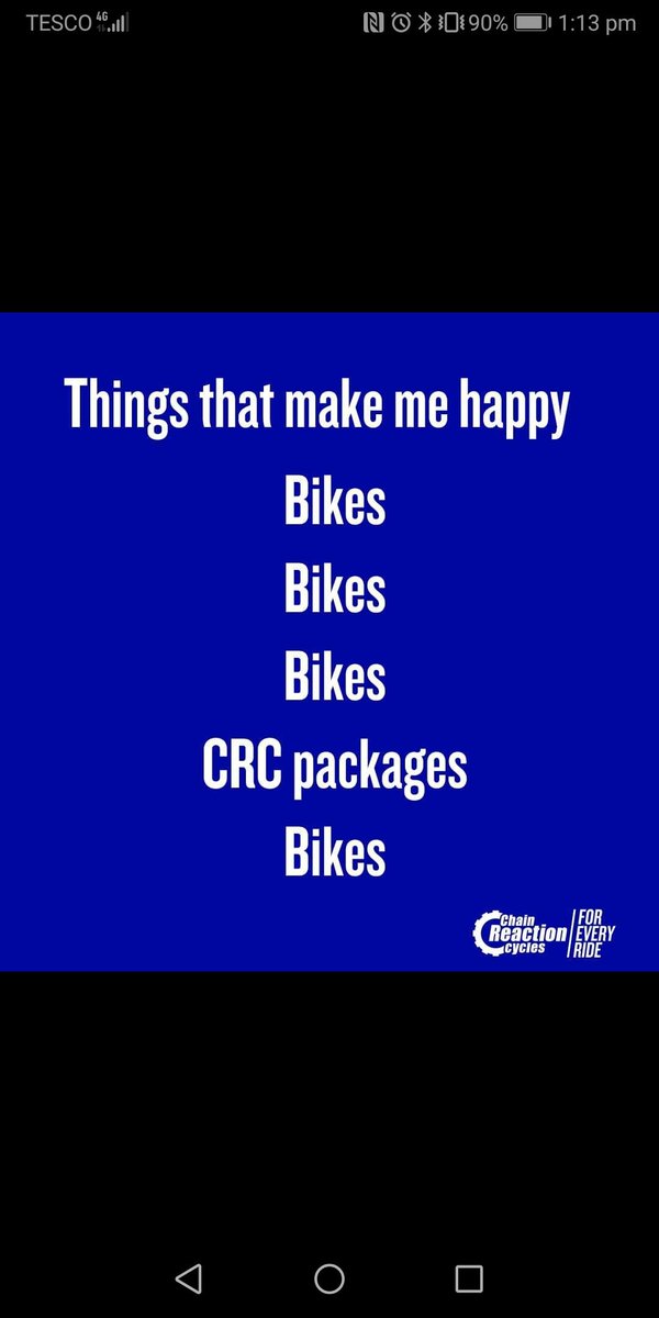 RidesMatt's tweet photo. I totally agree 🚵🤘 @Chain__Reaction #bike #mountainbiking #mtb #chainreaction #newbikeday #bikelife #riderslife #like https://t.co/irrx0Qm6uh