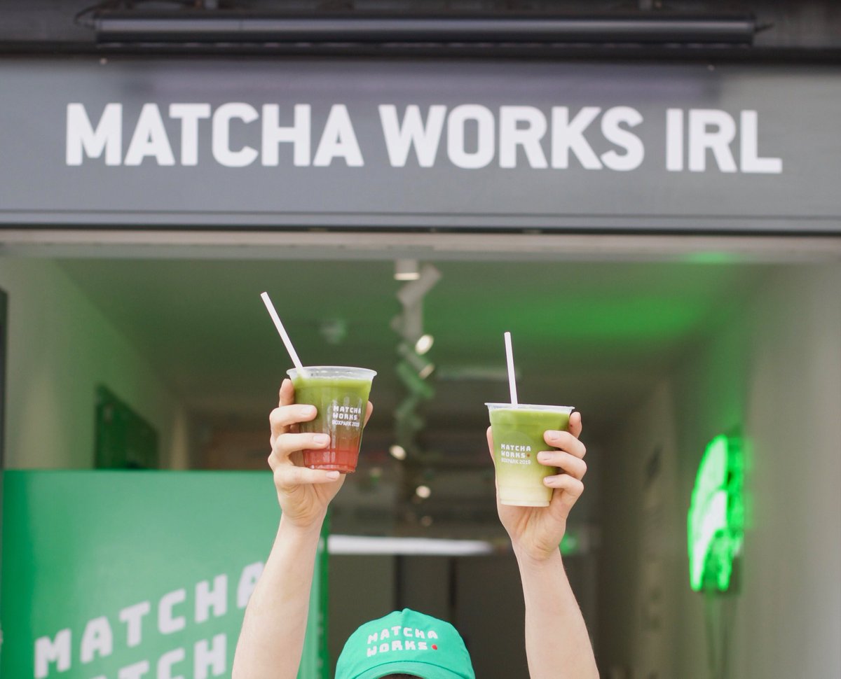 🔈 WE ARE LIVE 🔈we’ve just opened the doors at <a href="/boxpark/">BOXPARK</a> Shoreditch for a month long pop-up ✌️ Come down for all things Matcha! Catch our stories for an inside look 👉