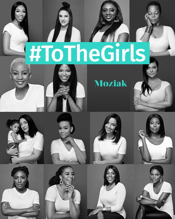 Moziak Magazine's Women's campaign takes on social networking element to uplift younger girls. bit.ly/2H6kMdy #ToTheGirls <a href="/bluembombo/">Blue Mbombo</a> <a href="/VikaShipalana/">Vika Shipalana</a> <a href="/Hypress/">Melanie Gia Ramjee</a> <a href="/lesedimashale/">Lesedi NokuZula Mashale</a> <a href="/Ami_Faku/">Ami Faku</a> <a href="/ValentineGaudin/">Valentine Gaudin-Muteba</a> <a href="/PreciousXabamua/">Preciousxabamakeup</a> <a href="/WithElle_za/">Elle Franco</a> <a href="/MoziakAfrica/">Moziak Magazine</a> <a href="/sapr_africa/">Sheila Afari PR</a>