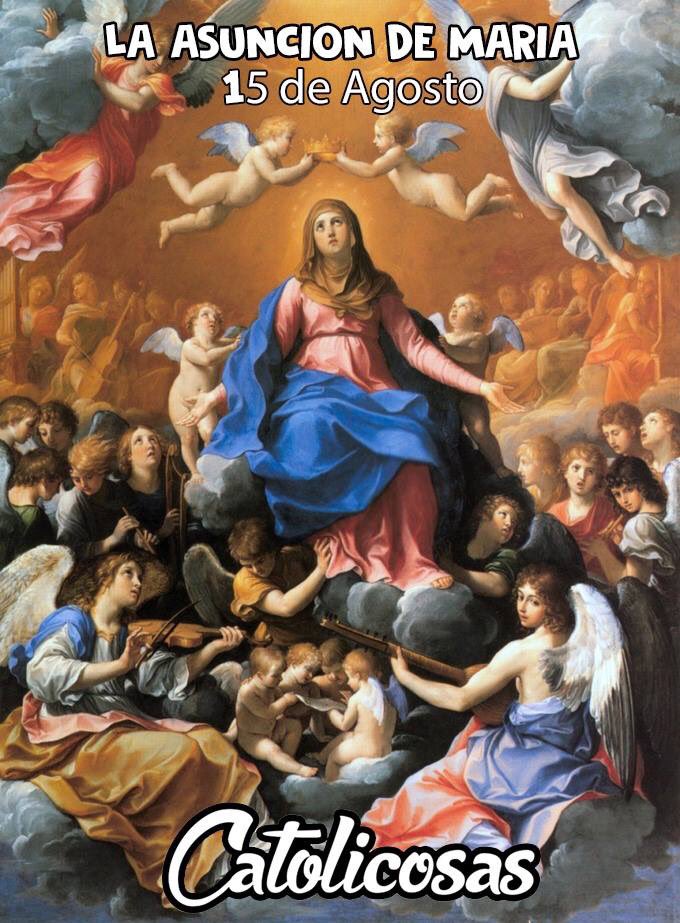 catolicosas's tweet photo. Hoy celebramos la Asuncion de Maria https://t.co/tL6NdiCe0q