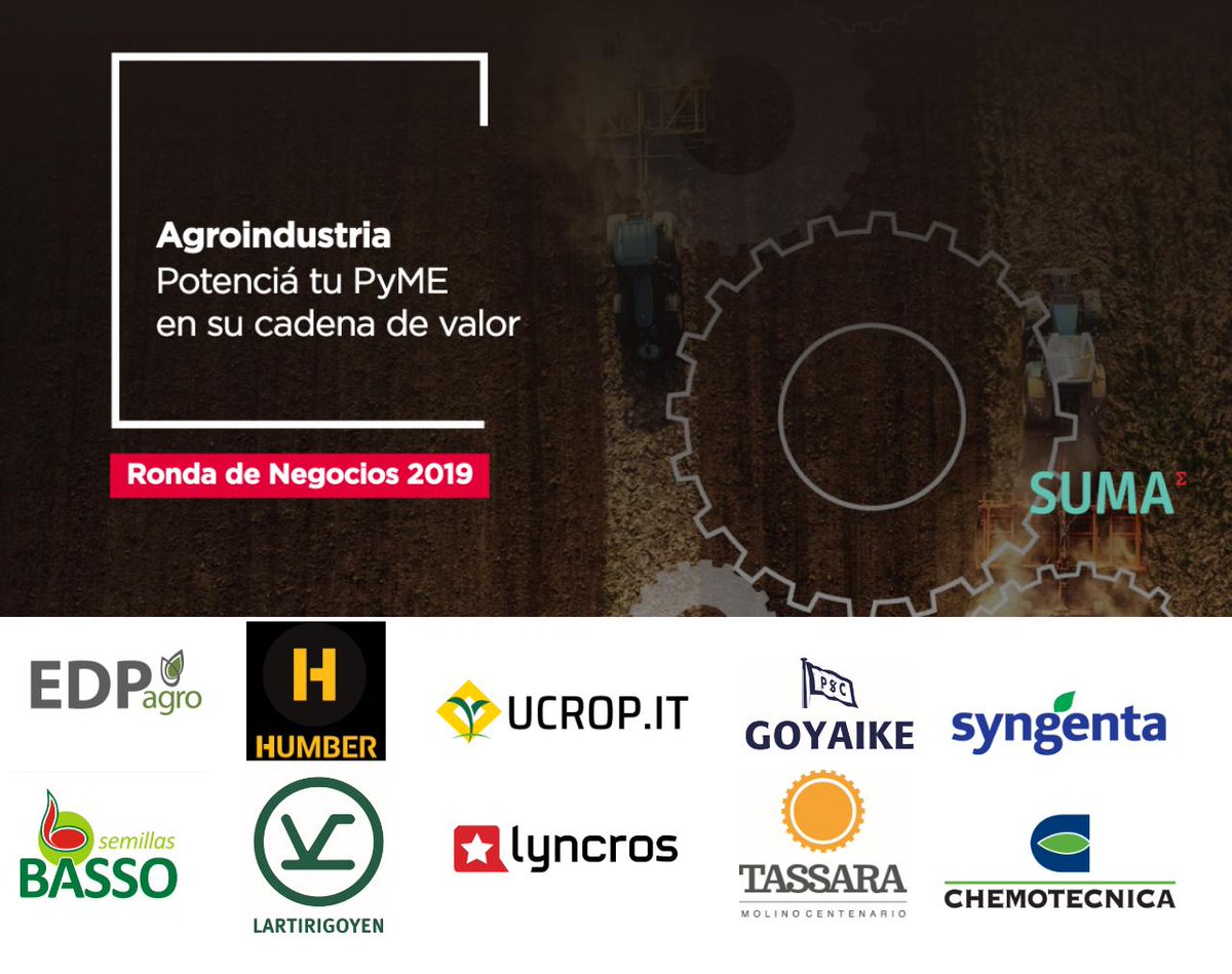 IAE_Austral's tweet photo. Invitamos a PyMEs del sector agroindustrial a participar de la Ronda de Negocios 2019: Potenciá tu #PyME con su cadena de valor. Una actividad que te permitirá abrir puertas y generar nuevos negocios.
Más información: https://t.co/oPYL8iHSDA @PyMES_IAE #SUMAIAE #networking #IAEBS https://t.co/lXM0GC4Tg1