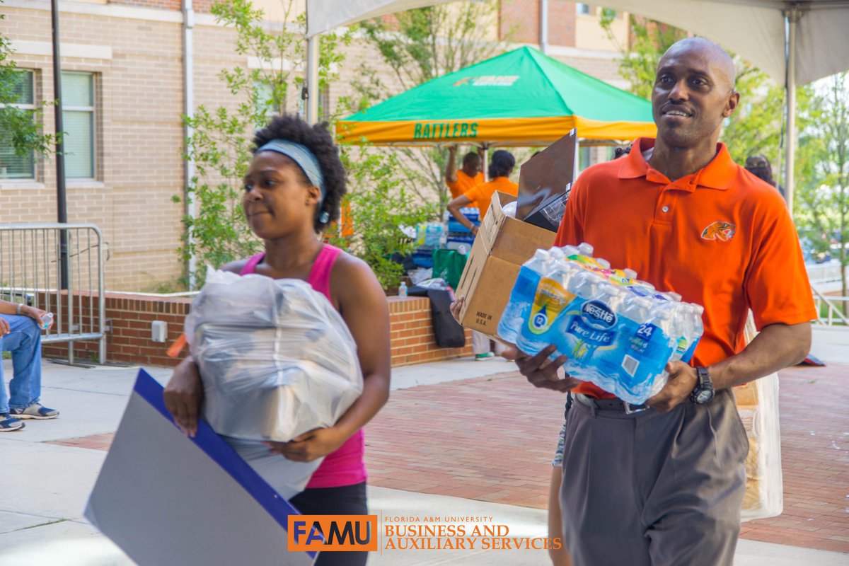 bas_famu's tweet photo. Welcome Week is almost here! The Auxiliary Services team is gearing up to assist our new Rattlers, and we'll have some treats waiting as well. #FAMUBAS #FAMU23 https://t.co/MrdnclRPHA