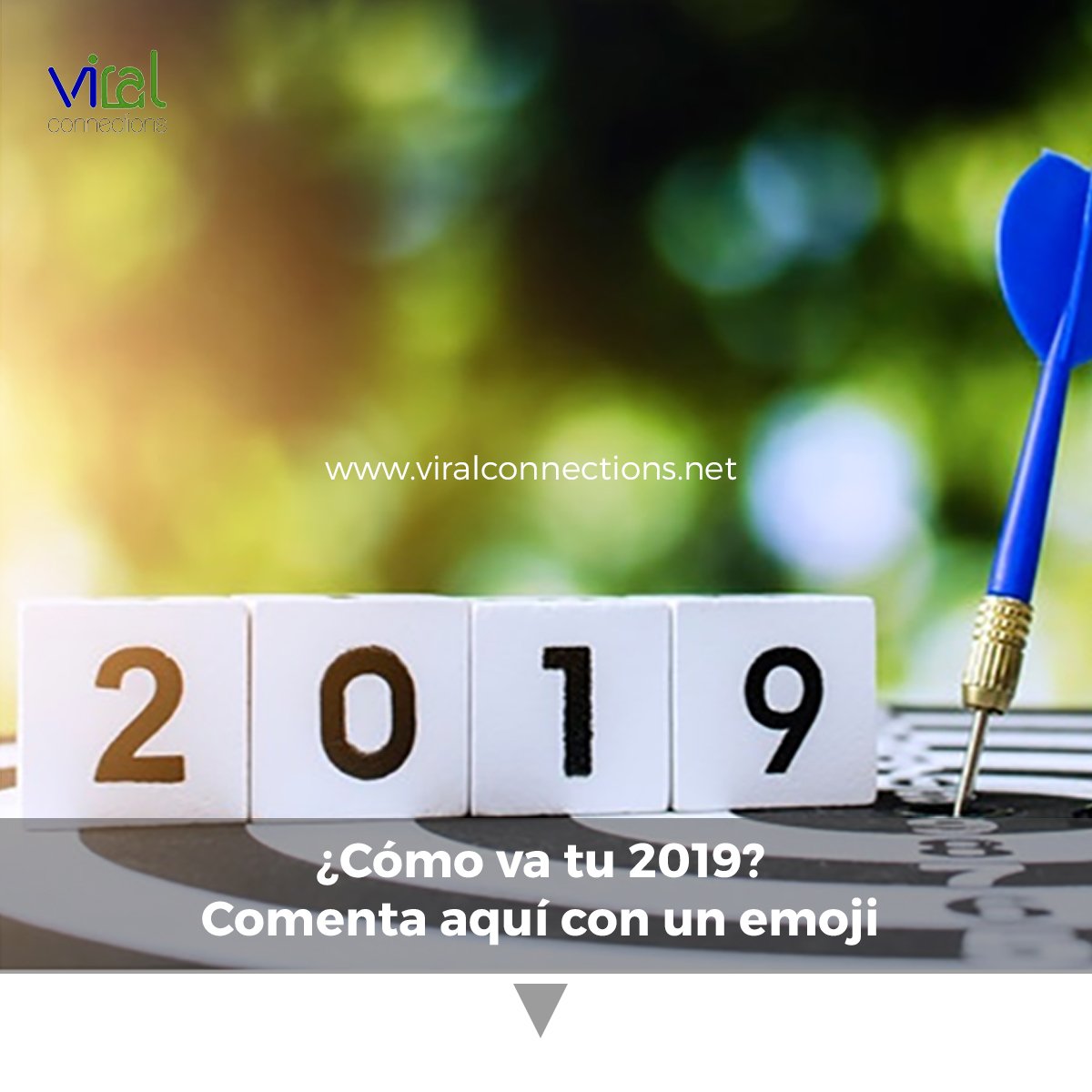 Ya comenzó el segundo semestre del año
¿Cómo va el cumplimiento de tus metas para este 2019?

Comenta aquí con un emoji

Somos el equipo que necesitas para que termines de alcanzar tus proyectos comunicacionales

#ViralConnections #SocialMediaMarketing #MarketingDigital
