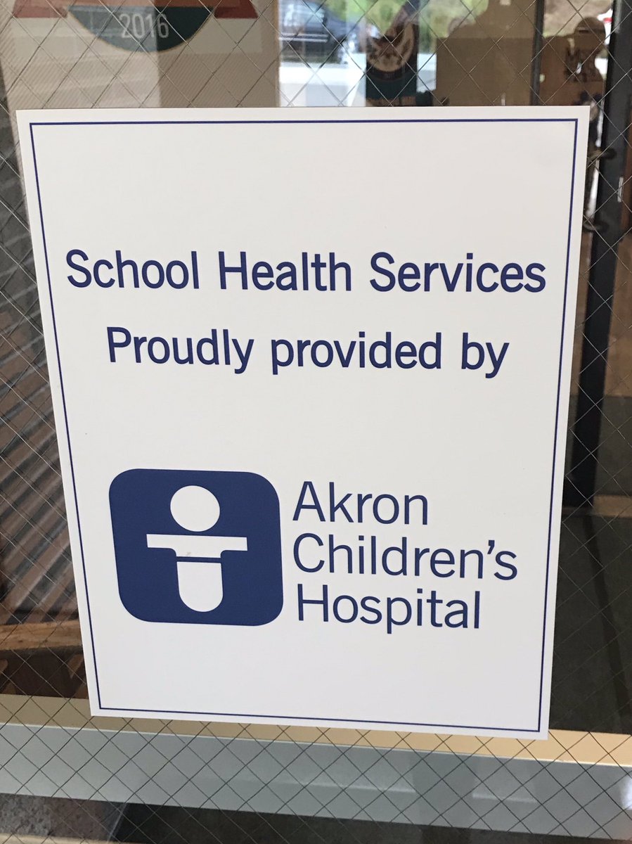 Kids had school orientation today. Comforting to know that my kid’s have access to the best pediatric healthcare even when at school. Taking healthcare to the kids! Making our communities better! <a href="/AkronChildrens/">Akron Children's</a> <a href="/WilmothM/">Michele Wilmoth</a> @childrens_CNO