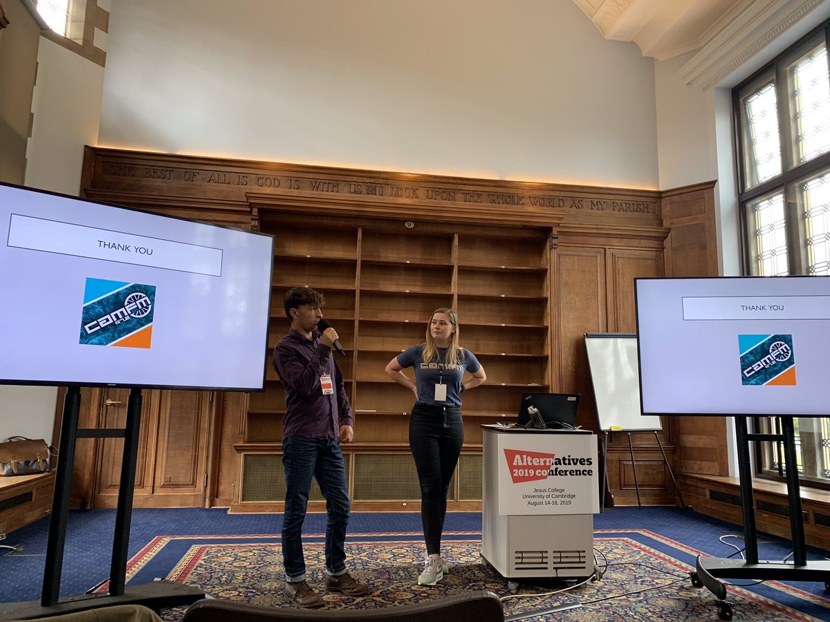 For the first time in history, a Cambridge and Oxford student station come together and present in the same room. I look forward to seeing the future relationship between the two stations flourish <a href="/camfm972/">Cam FM - 97.2</a>