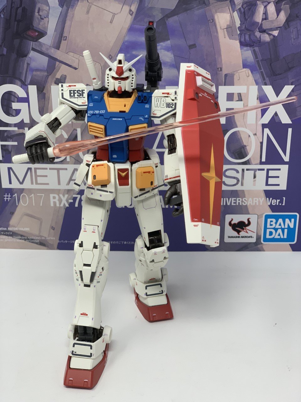 تويتر Bandai Collectibles على تويتر The Rx 78 02 Gundam 40th Anniversary Ver Gundam Fix Figuration Metal Composite Is Ready To Melt Faces Gundam T Co Aka8wwlxoo T Co Ahddfgv2g7