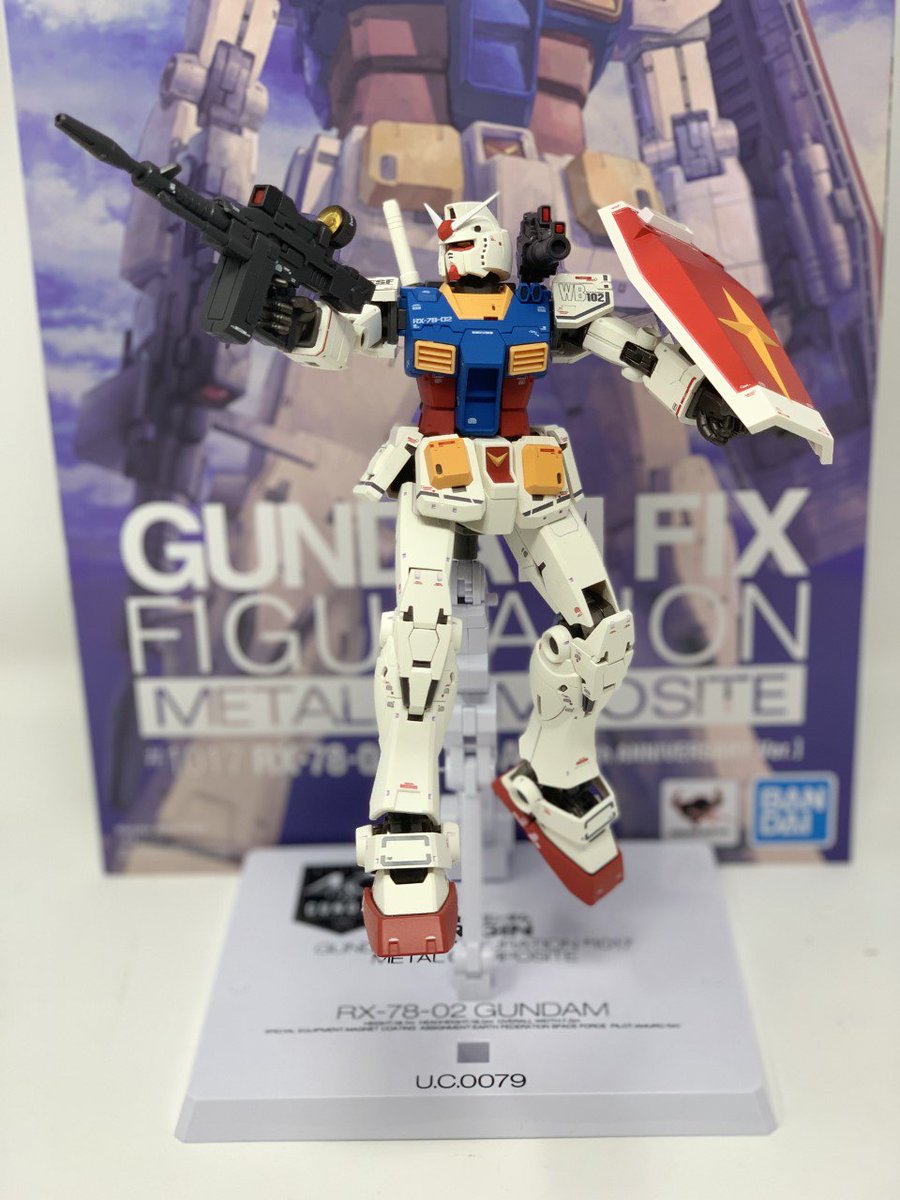Bluefin Brands The Rx 78 02 Gundam 40th Anniversary Ver Gundam Fix Figuration Metal Composite Is Ready To Melt Faces Gundam T Co Aka8wwlxoo T Co Hkttqbh2mk