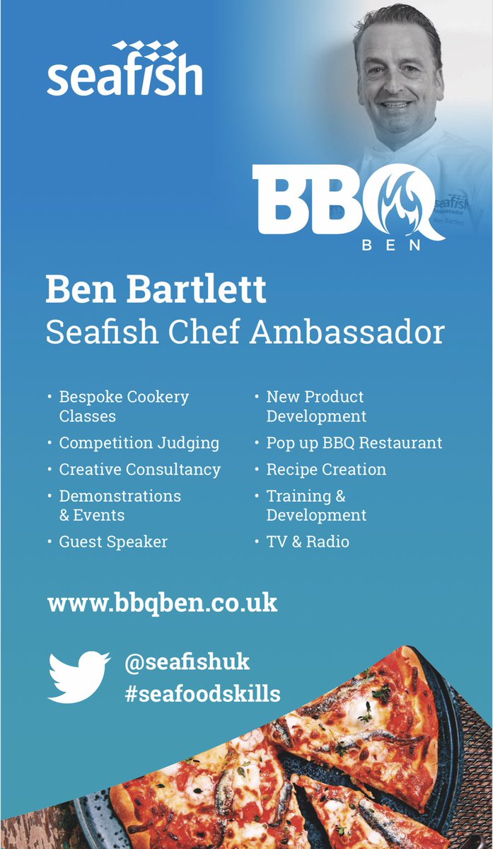 Thanks to Seafish for a great banner! @seafishuk @fishisthedish #seafish #chef #ambassador #seafoodskills  #eatmorefish #lovefish #loveseafood