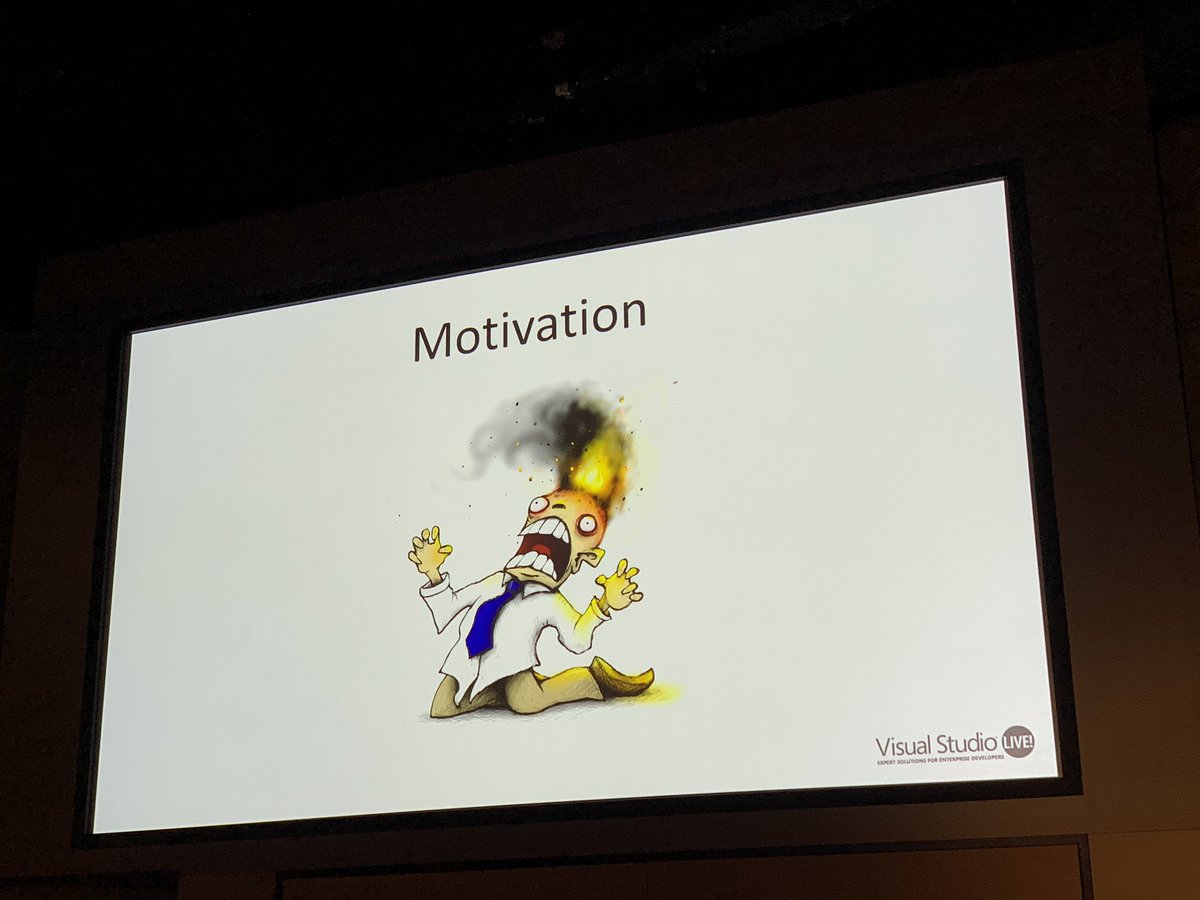 _michaelhaynes's tweet photo. 💡Visual Studio Live at Microsoft HQ - Exceptional Development: Dealing With Exceptions in .NET 

@VSLive 
#VSLive #Microsoft #Redmond #Developer #Training #VisualStudio #AVIXA #Harman #Crestron #SocialMedia #AVTweeps #Programming #SIMPLSharp #defcon #SIMPLSharpPro https://t.co/aW7UpKrDHH
