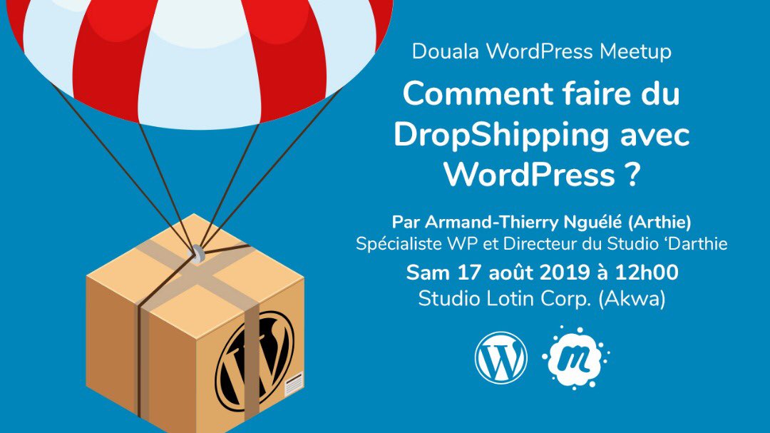 WordPressBuea's tweet photo. Alors, vous souhaitez faire plus d'argent en ligne sans avoir à gérer toutes les tracasseries de gestion et d'inventaire de stock, de logistique pour l'expédition et la livraison ? Vous n'êtes pas très à l'aise avec le code ? Vous êtes passionné par WordPress ? https://t.co/paj0jZm3HB