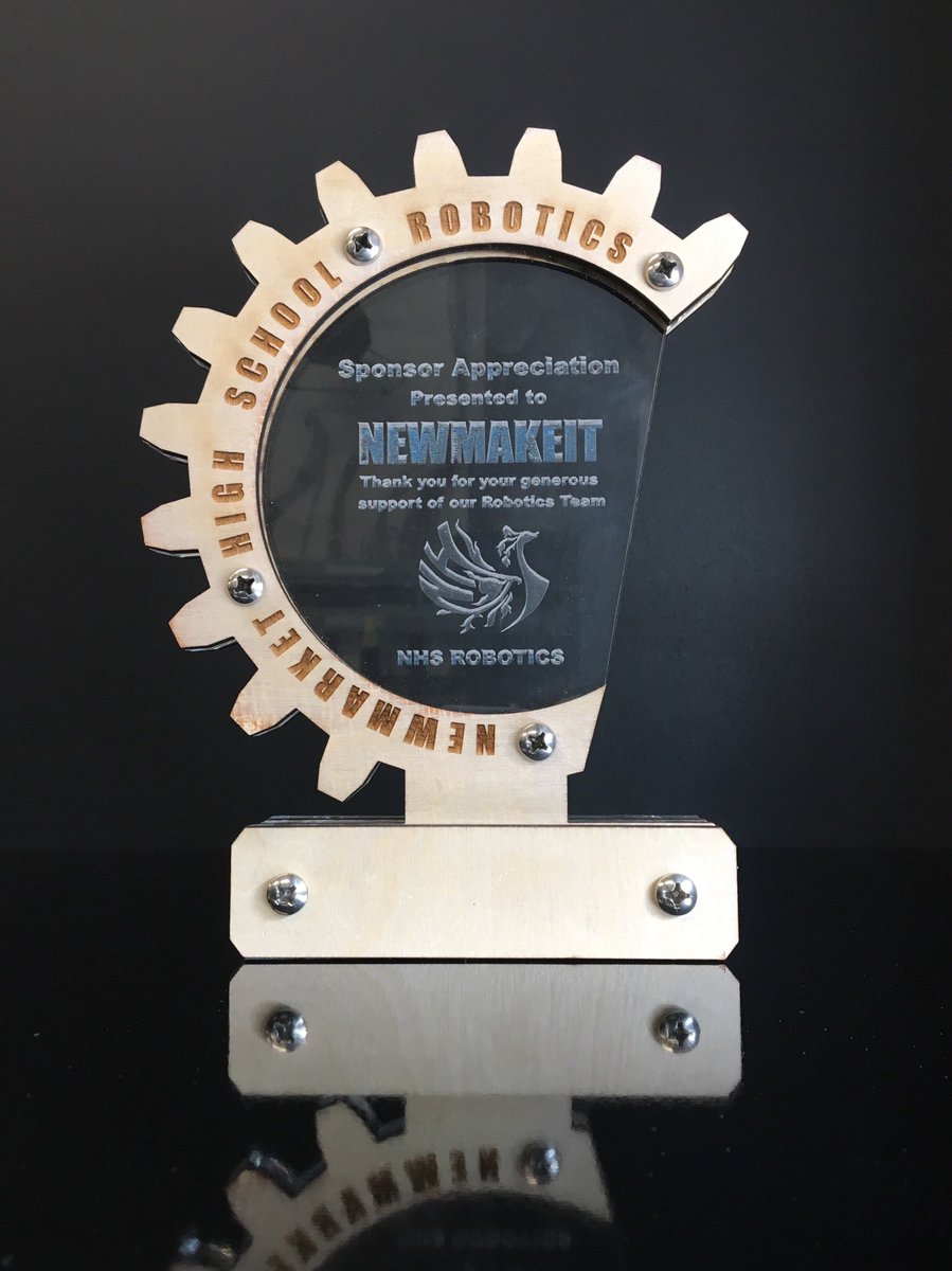 Thank you @nhsrobotics for your appreciation. It was a pleasure to mentor the Newmarket High School’s first robotics team and look forward to working with the team again this year. 
#firstrobotics #chamberofcommerce #newmarket #newmakeit #firstroboticscanada #makersgonnamake