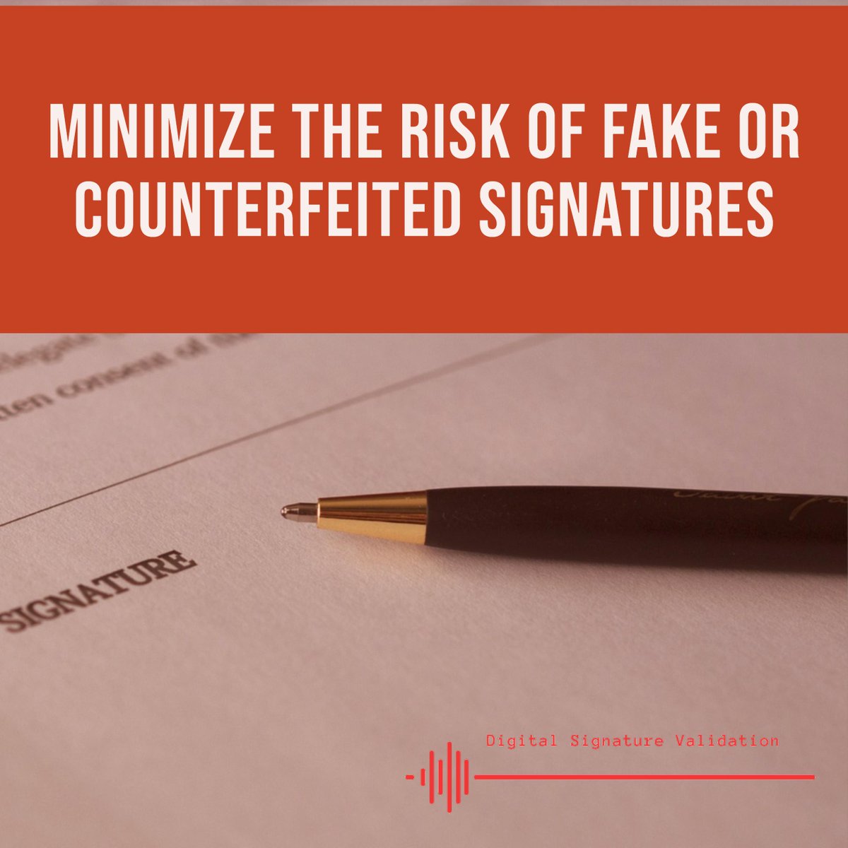 DValidation's tweet image. Minimize the risk of fake or counterfeited signatures using our system, GET IT NOW!

For more information check the link in the bio.

#digitalsignature #digitalsignatures #digitalsignaturecertificate #digitalsignatureservice #digitalsignaturerequirementsforrealtors