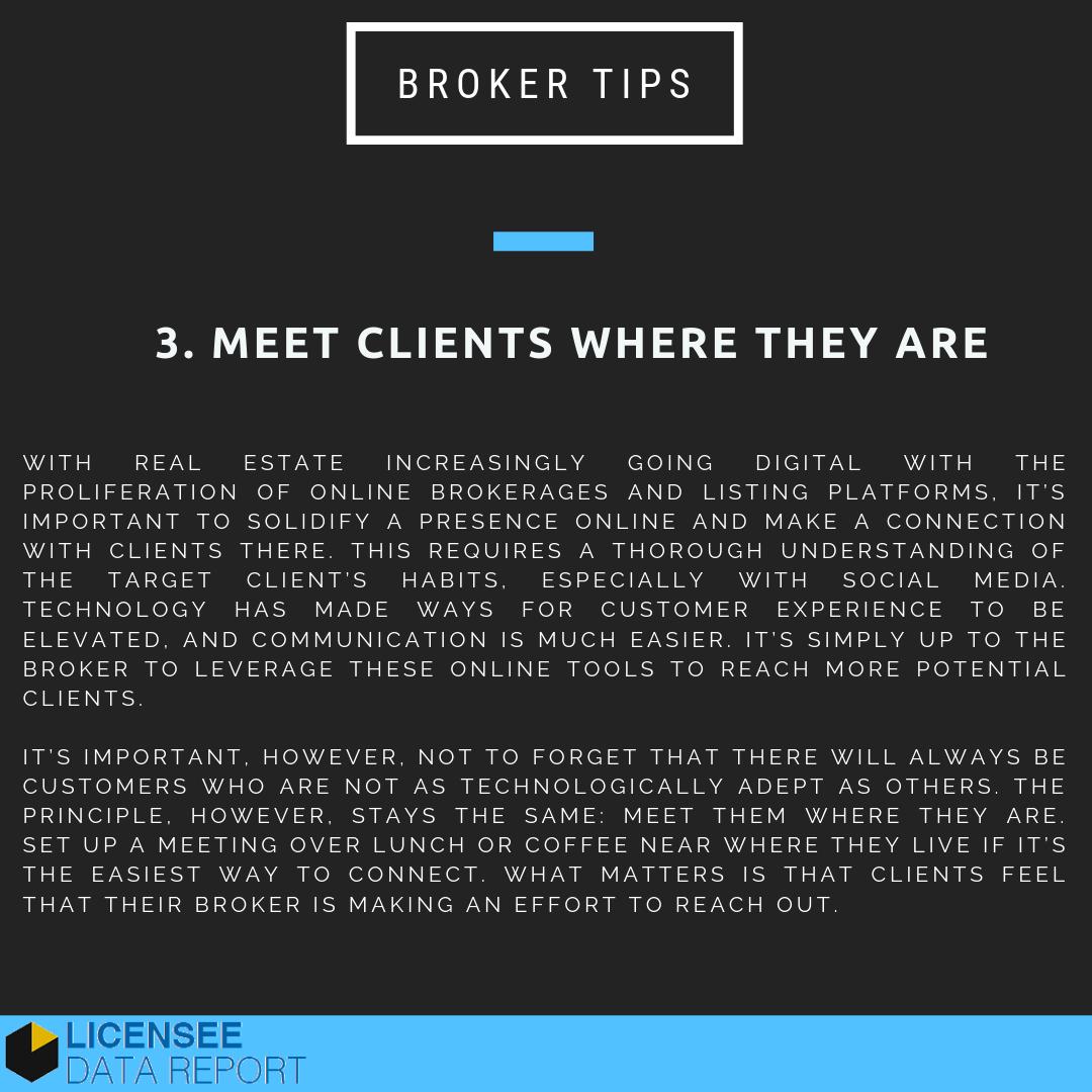 LicenseeData's tweet image. Good Afternoon! Here is an essential tip for brokers. Happy Thursday! #broker #brokertips #Brokers #commercialrealestatebroker #realestate #realestatelife #realtors #realestateagents #realty #luxury #inmobiliarias