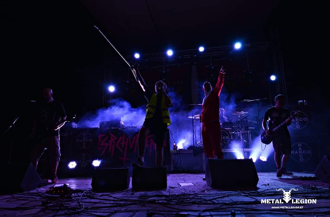 MetalLegion1's tweet photo. Eran uno de los platos fuertes del @Lanjarock_FST , y la que liaron @LosNarco muleta en mano .
. . .
#lanjarock 
#narco 
#metallegion https://t.co/twKozV8XtO